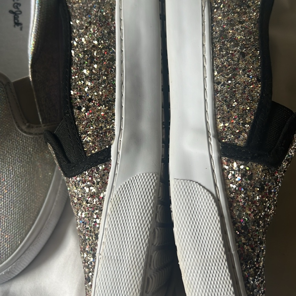 Two pair of sparkle cat & jack sneakers size 3❤️ - Picture 8 of 8